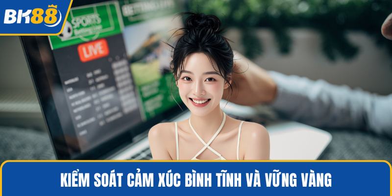 Kiểm soát cảm xúc bình tĩnh và vững vàng